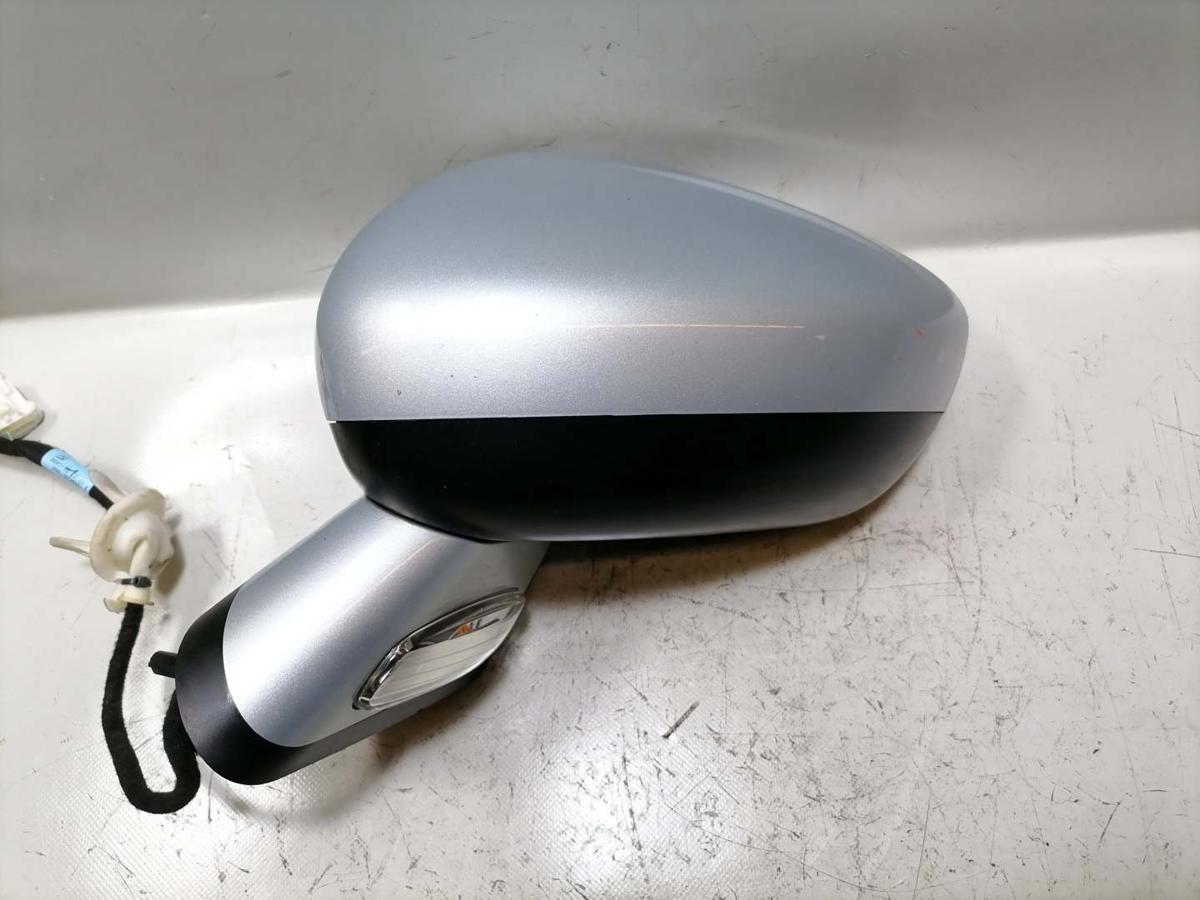 Citroen C4 N original Au&szlig;enspiegel links elektrisch anklappbar EZR Aluminiumgrau Bj.2011